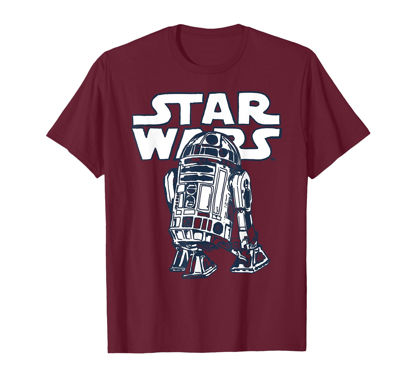 Star Wars R2-D2 Vintage Style Graphic T-Shirt C1 T-Shirt