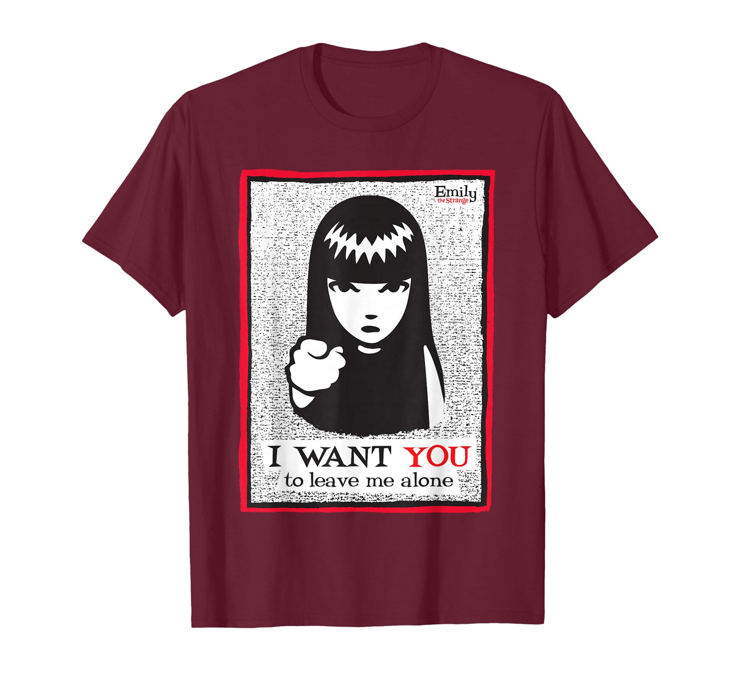 Emily The Strange I want You To Leave Me Alone T-Shirt