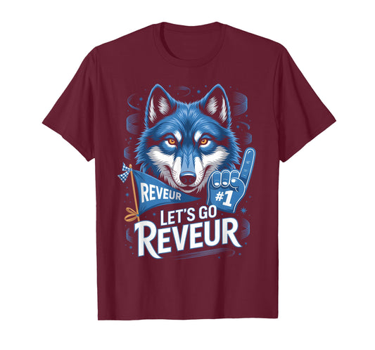 Team Reveur House Shirt Blue Reveur House of Dreamers Wolf T-Shirt