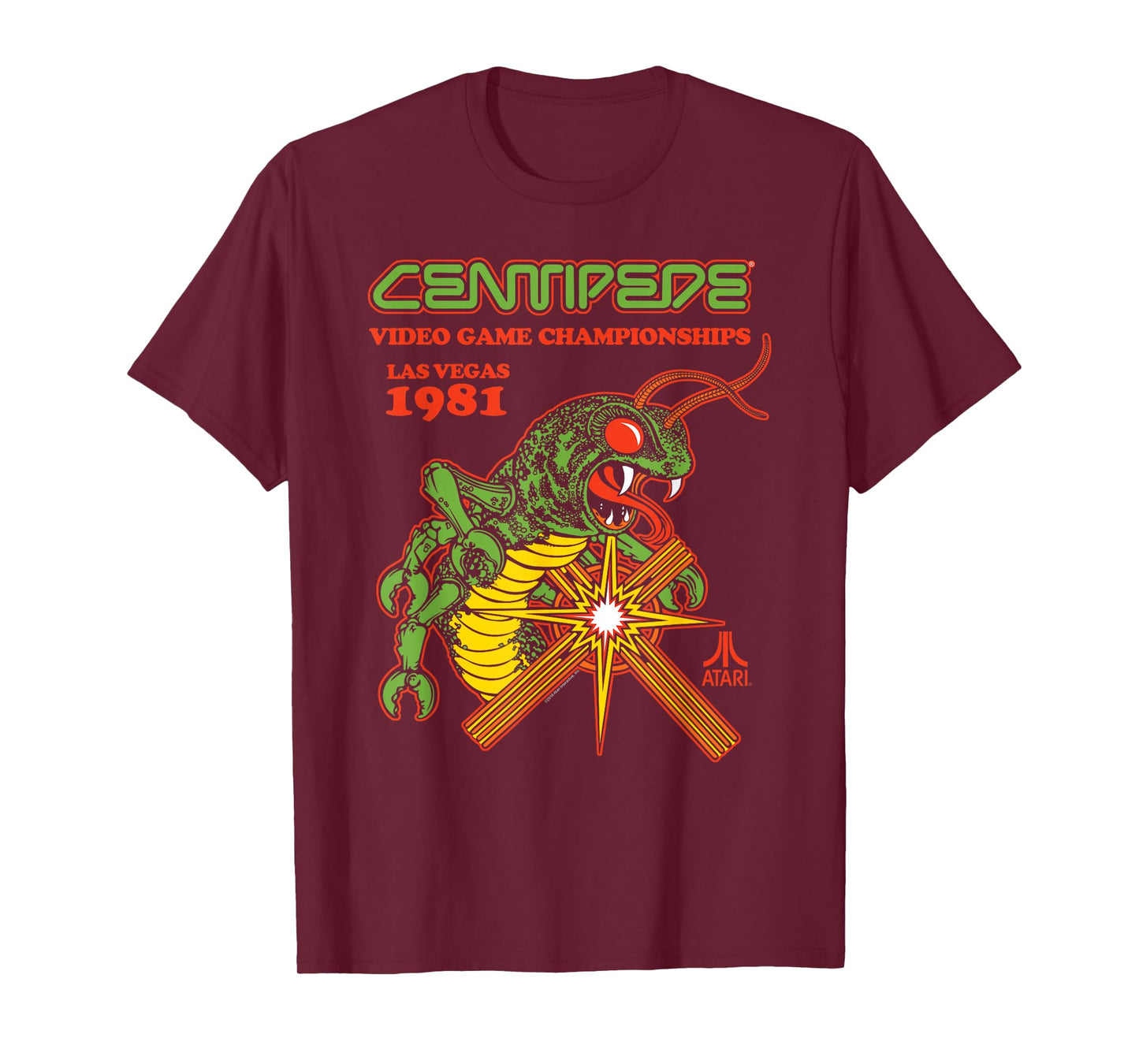 ATARI Centipede State Champ Las Vegas 1982 T-Shirt