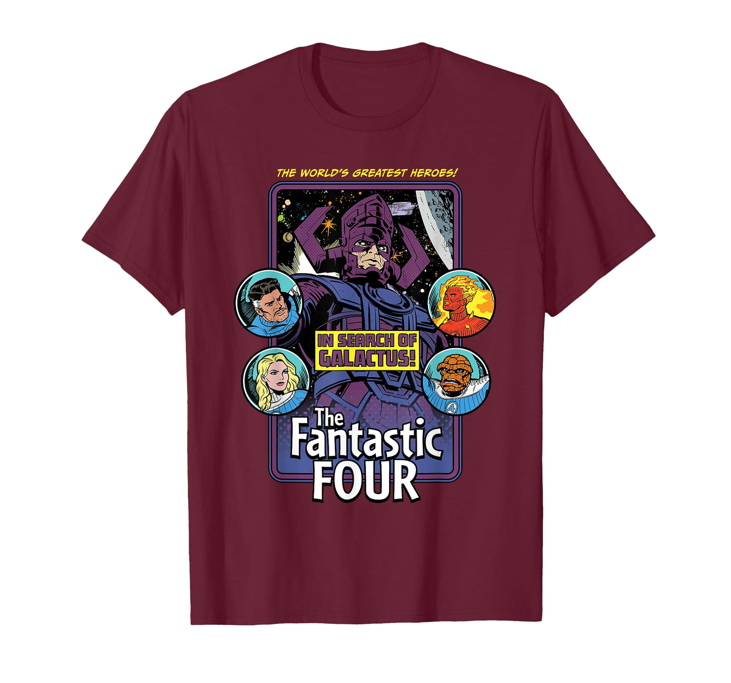 Marvel The Fantastic Four: First Steps in Search of Galactus T-Shirt