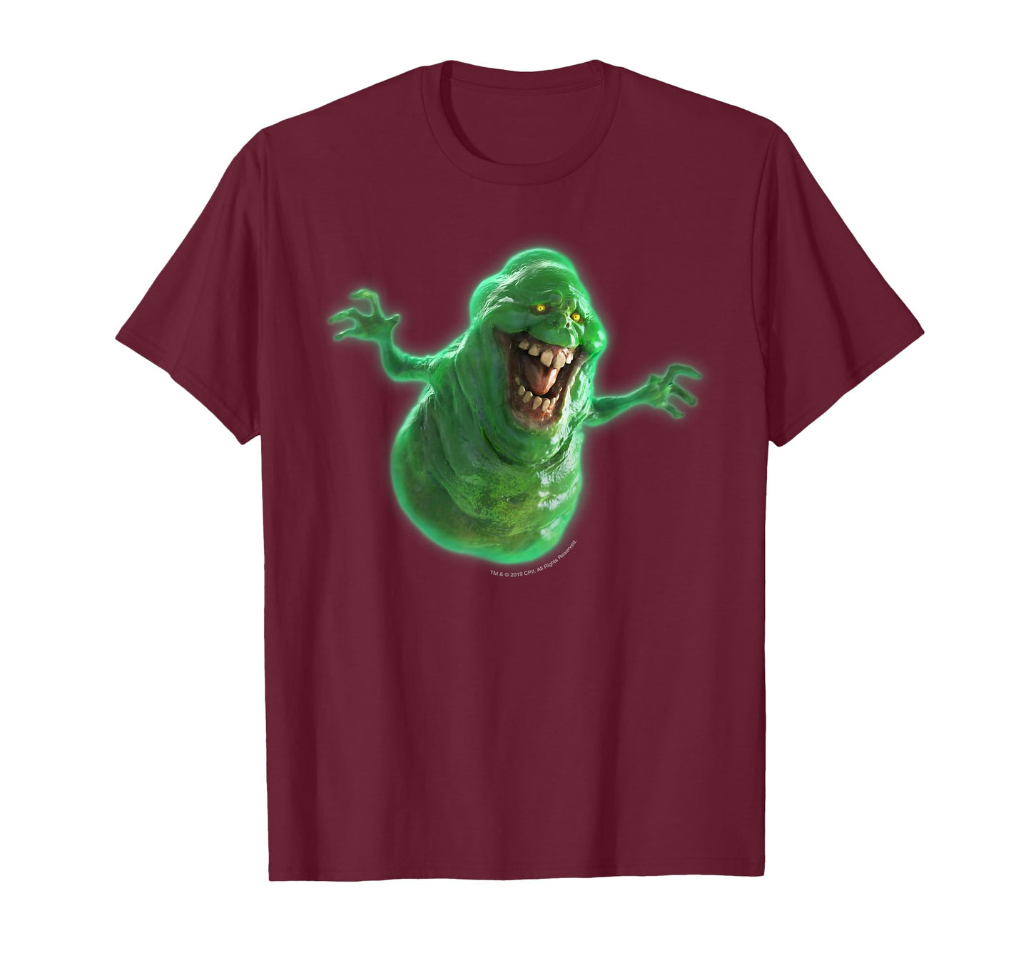 Ghostbusters Slimer Large Face Portrait T-Shirt