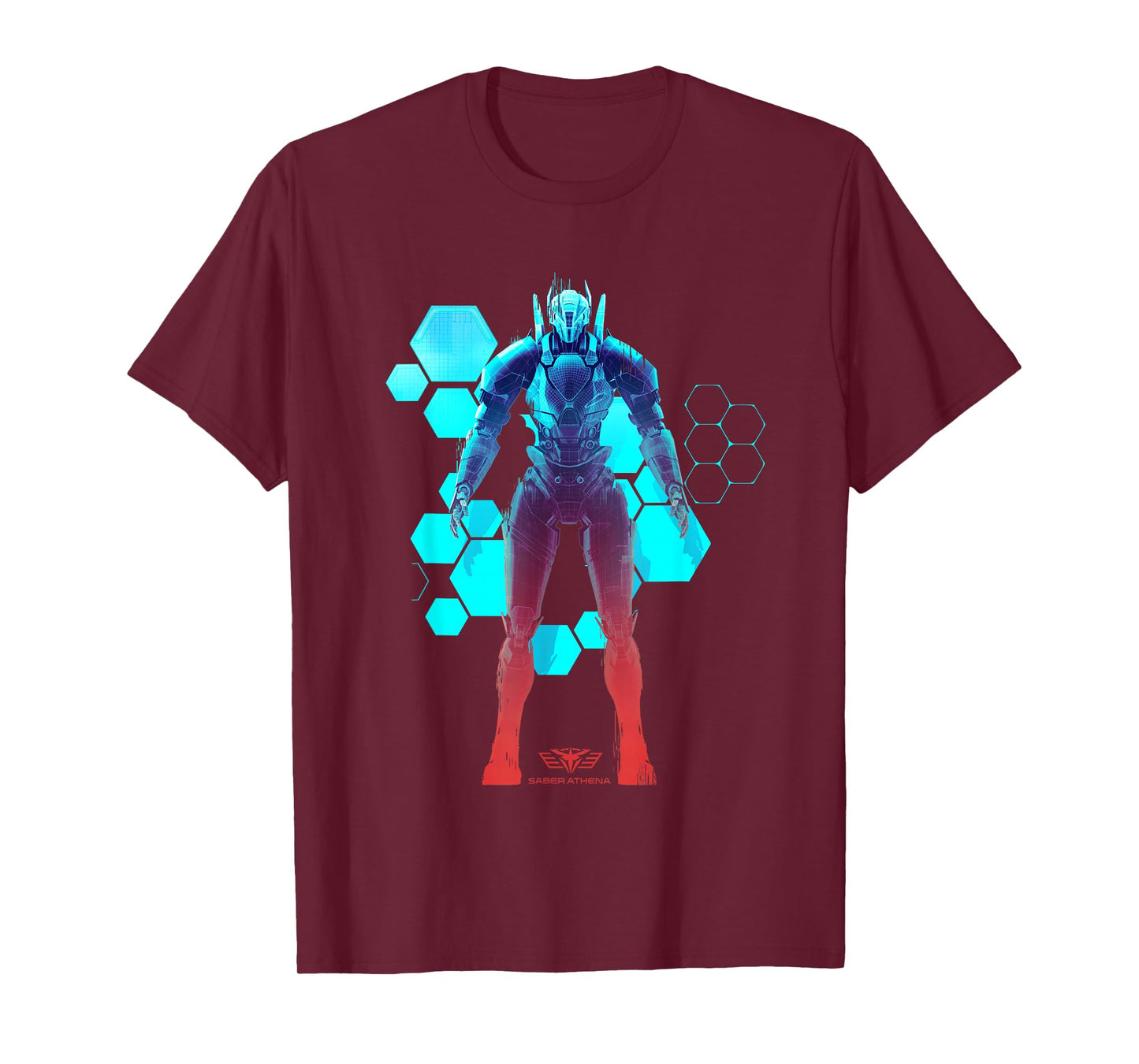 Saber Athena Blueprint T-Shirt
