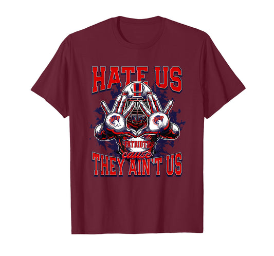 Wheeling Park Patriots Logo Hate Us Cause They Ain't HS T-Shirt