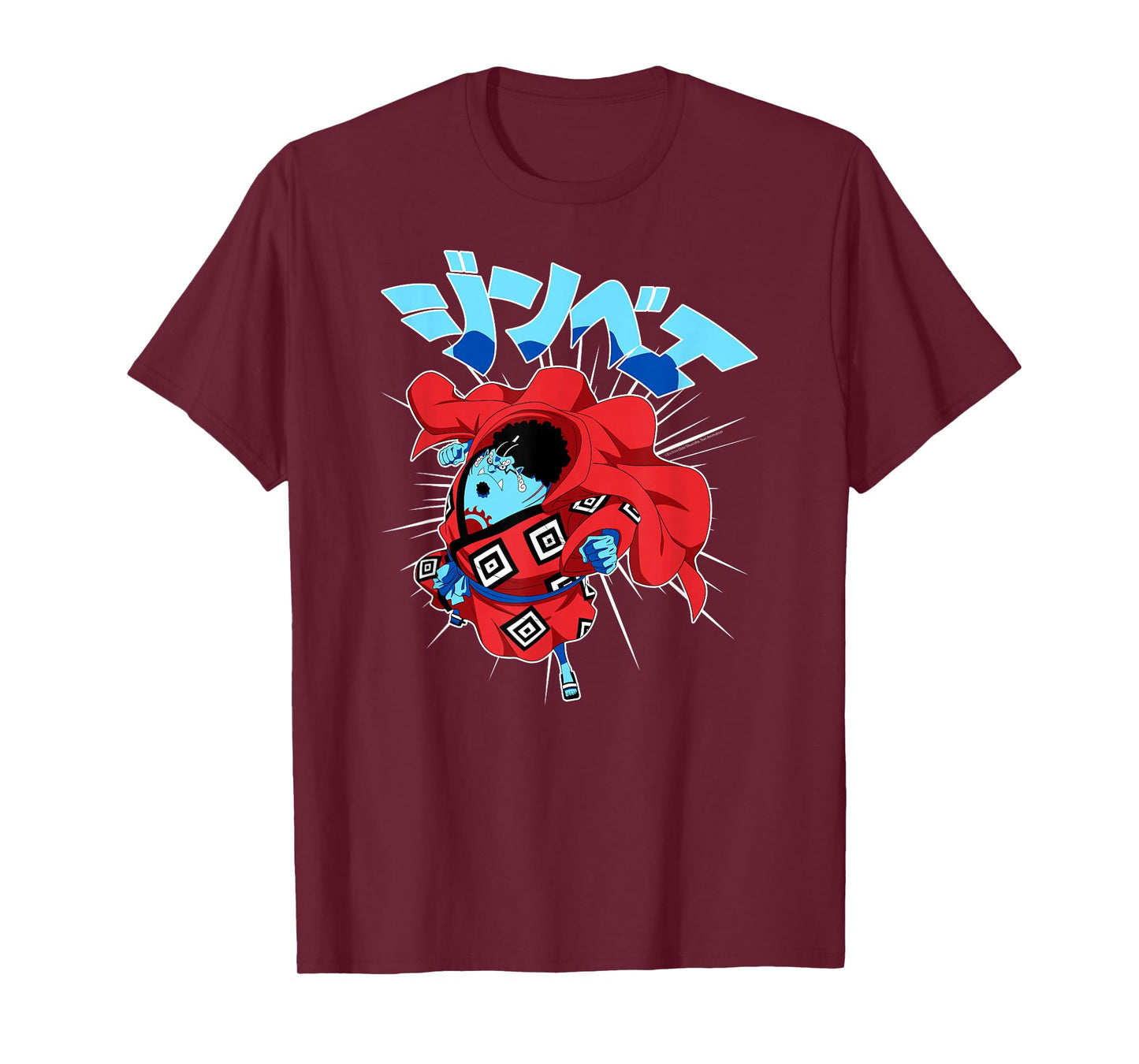 One Piece Anime Jinbei Burst Wano Costume T-Shirt