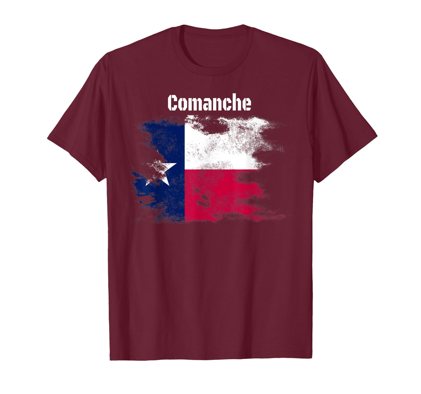 Comanche Texas Classic Design Graphic Novelty T-Shirt