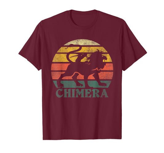Retro Vintage Chimera Greek Mythology Graphic T-Shirt