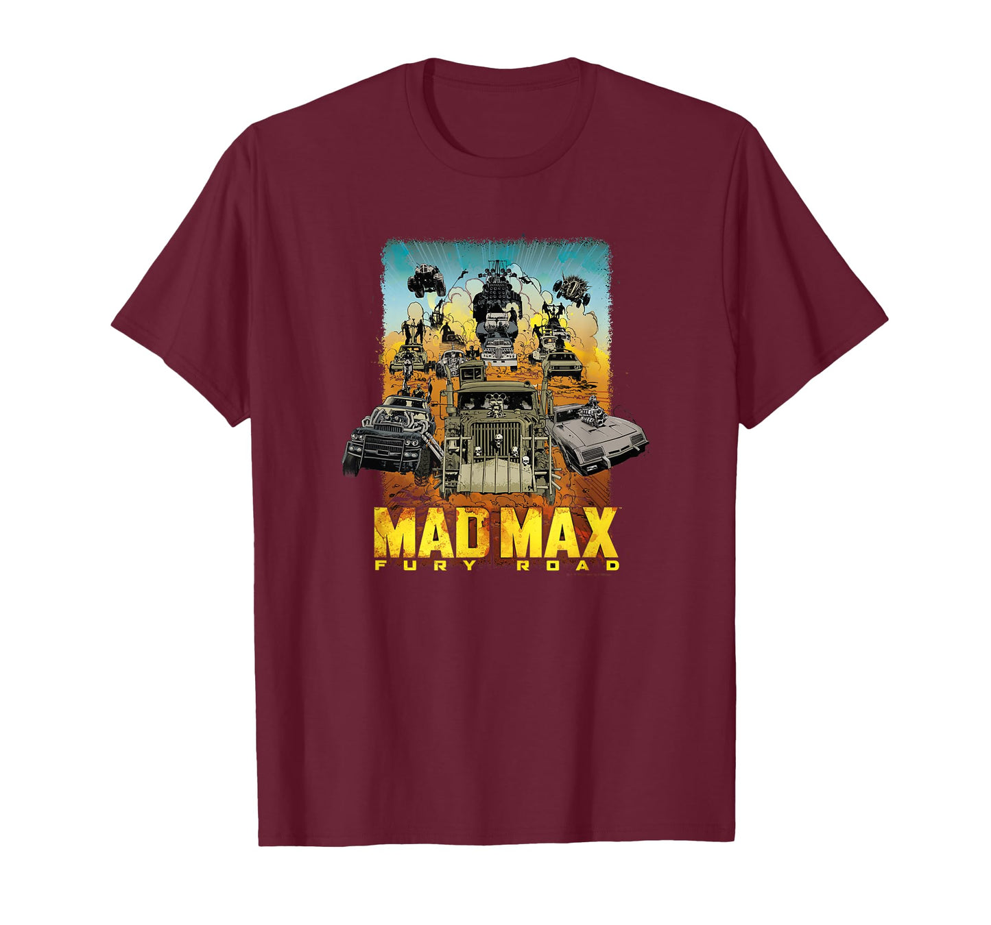 WB100 Mad Max Fury Road Post-Apocalyptic Wasteland Comic T-Shirt