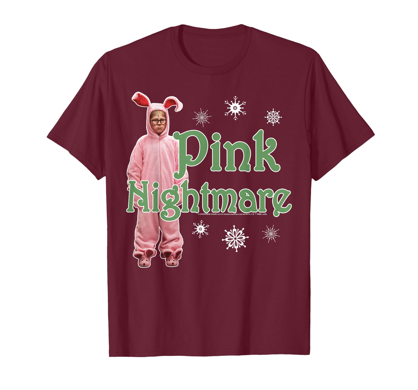 A Christmas Story Pink Nightmare T-Shirt