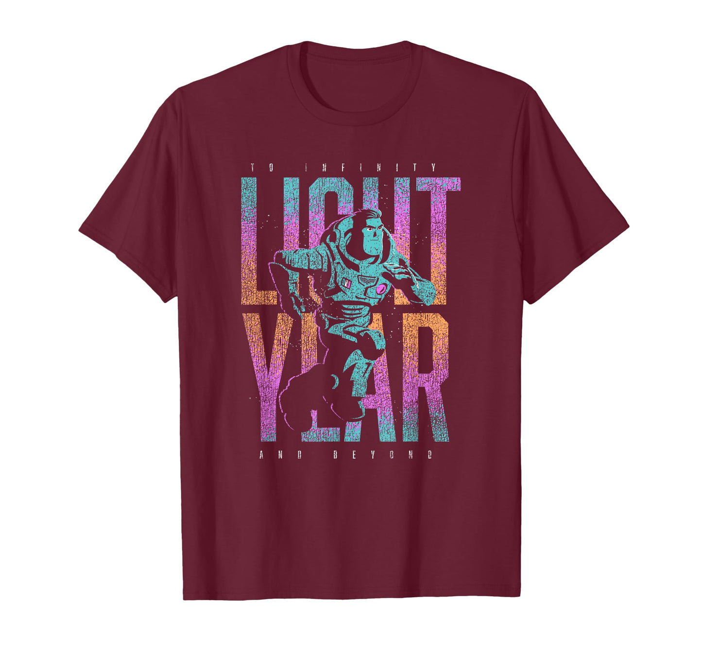 Disney Pixar Lightyear Buzz Lightyear to Infinity and Beyond T-Shirt Small