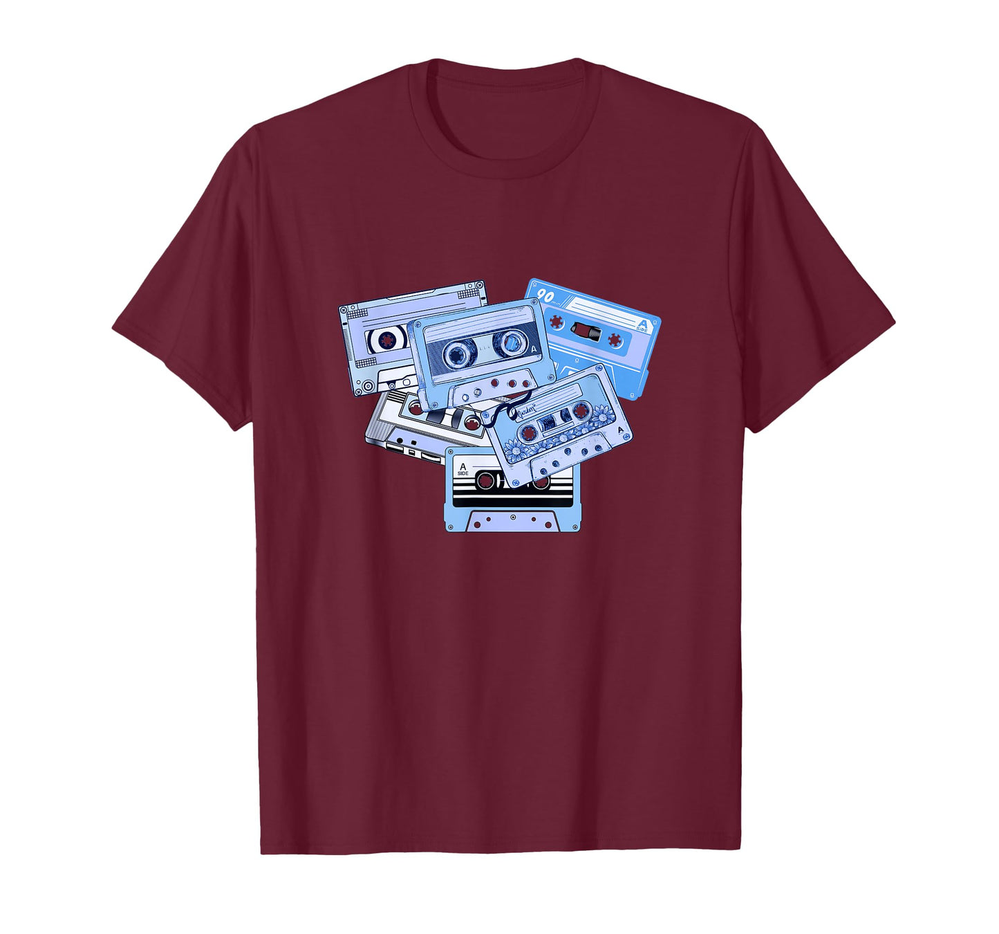 Blue Tapes Light Blue Graphic T-Shirt
