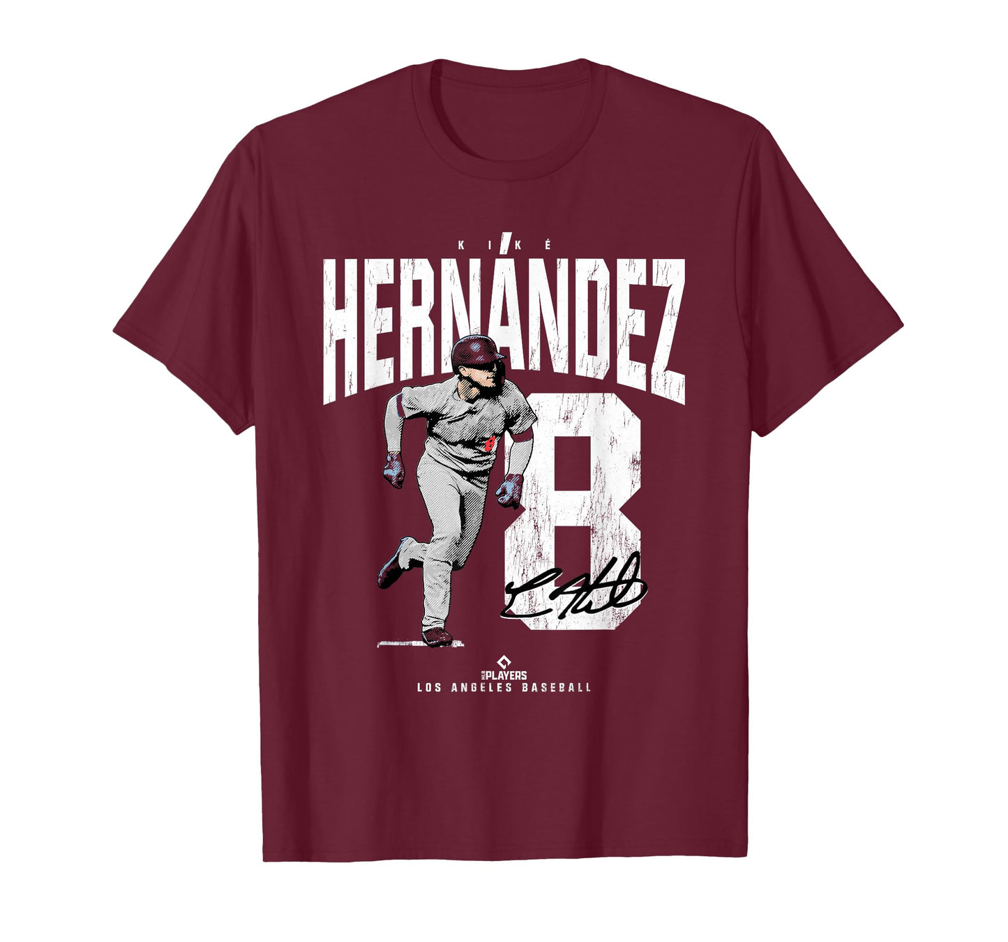 Kike Hernandez | Los Angeles D Baseball Players | MLBKHE3921 T-Shirt
