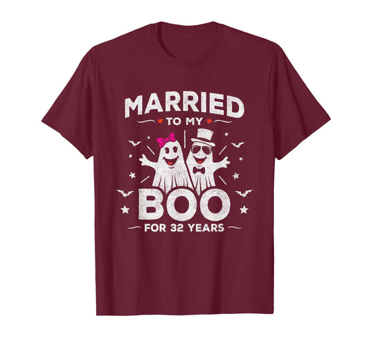 32nd Wedding Anniversary October Wedding - 32nd Anniversary T-Shirt
