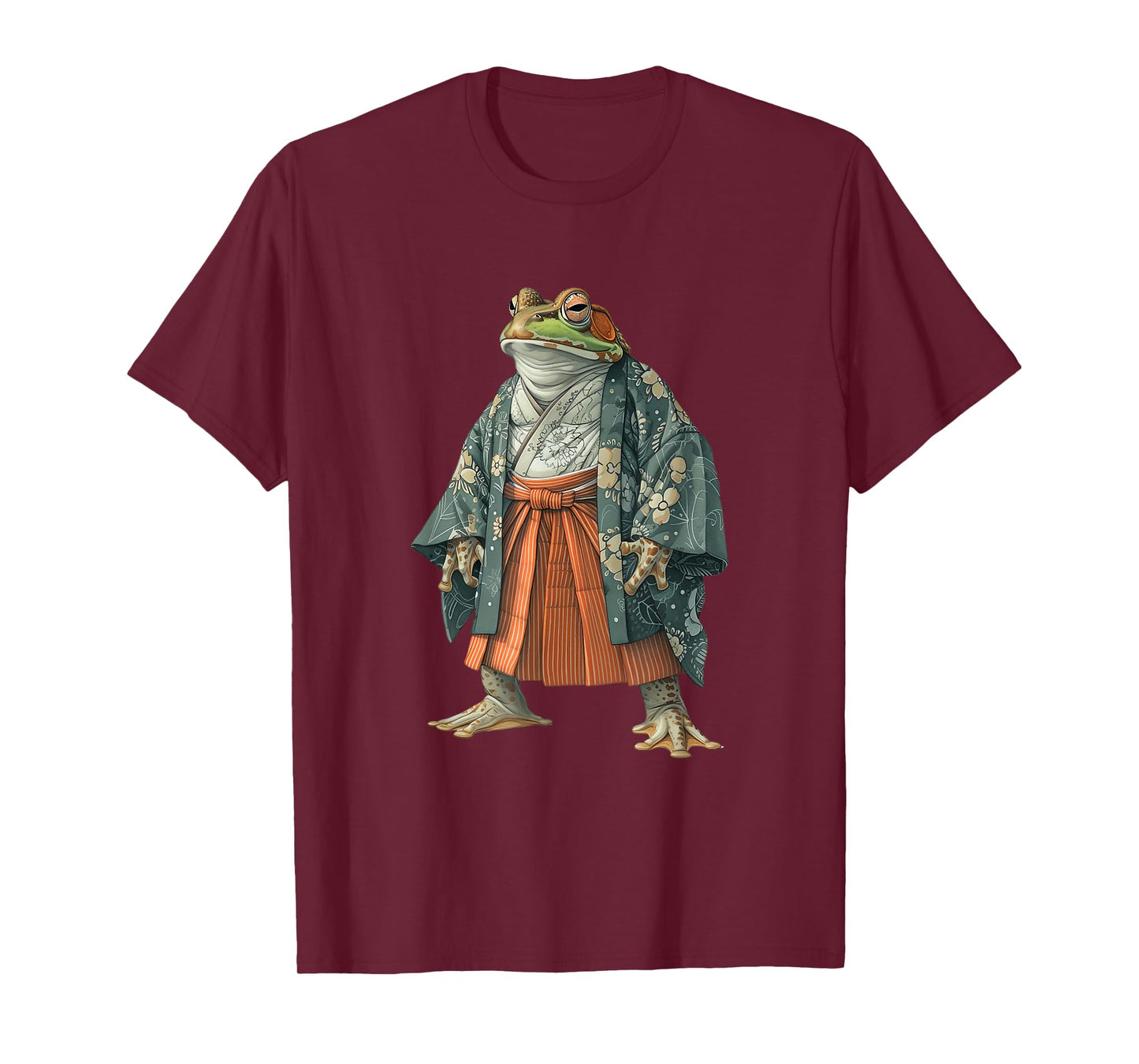 Frog in a Kimono - Japanese Frog T-Shirt