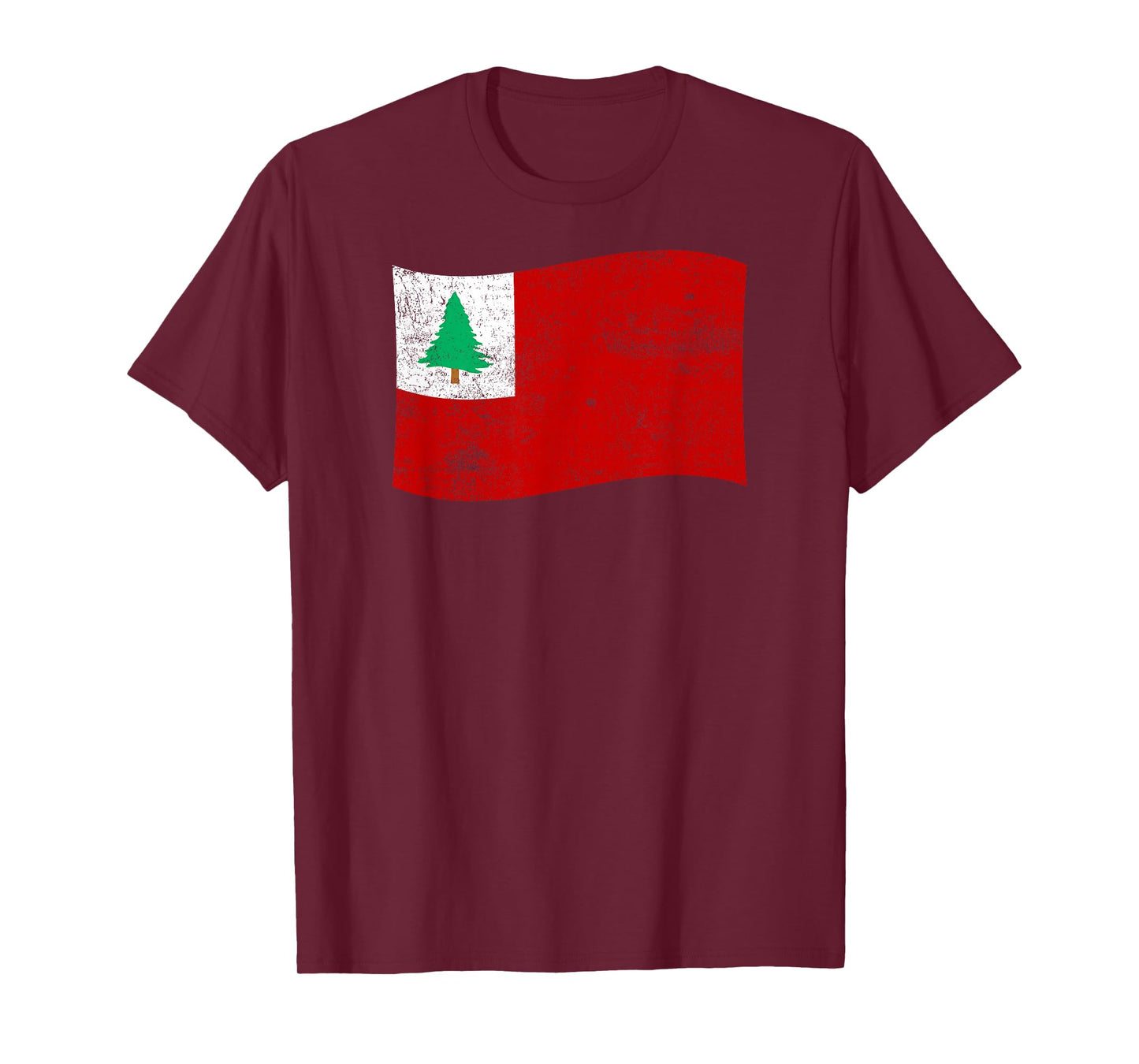 New England Continental Flag – American History Patriotic T-Shirt