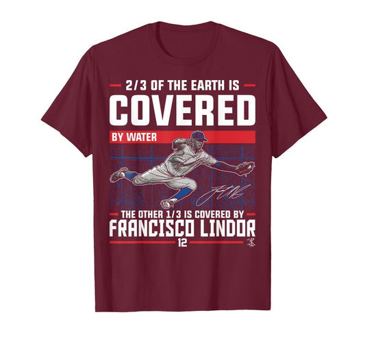 Francisco Lindor Covered by T-Shirt - Apparel T-Shirt