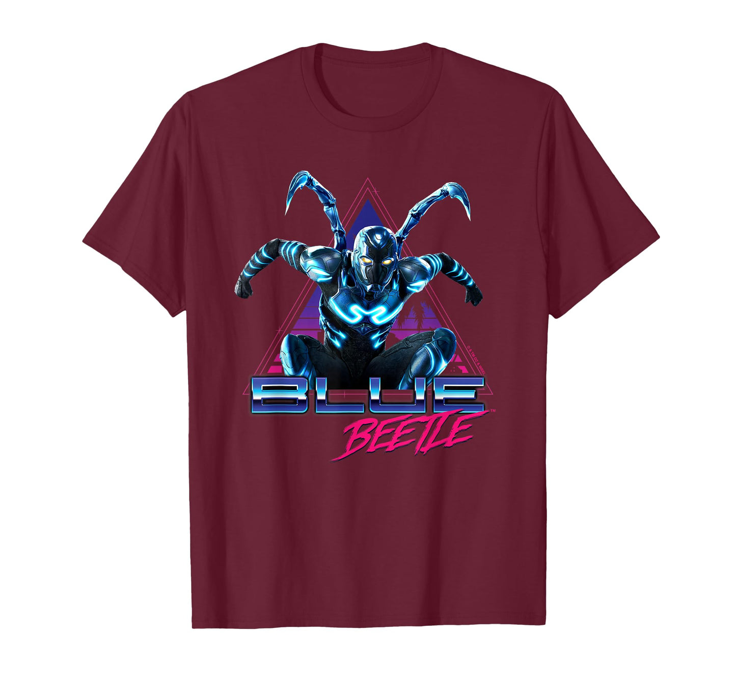 Blue Beetle Movie Leaping Triangle T-Shirt
