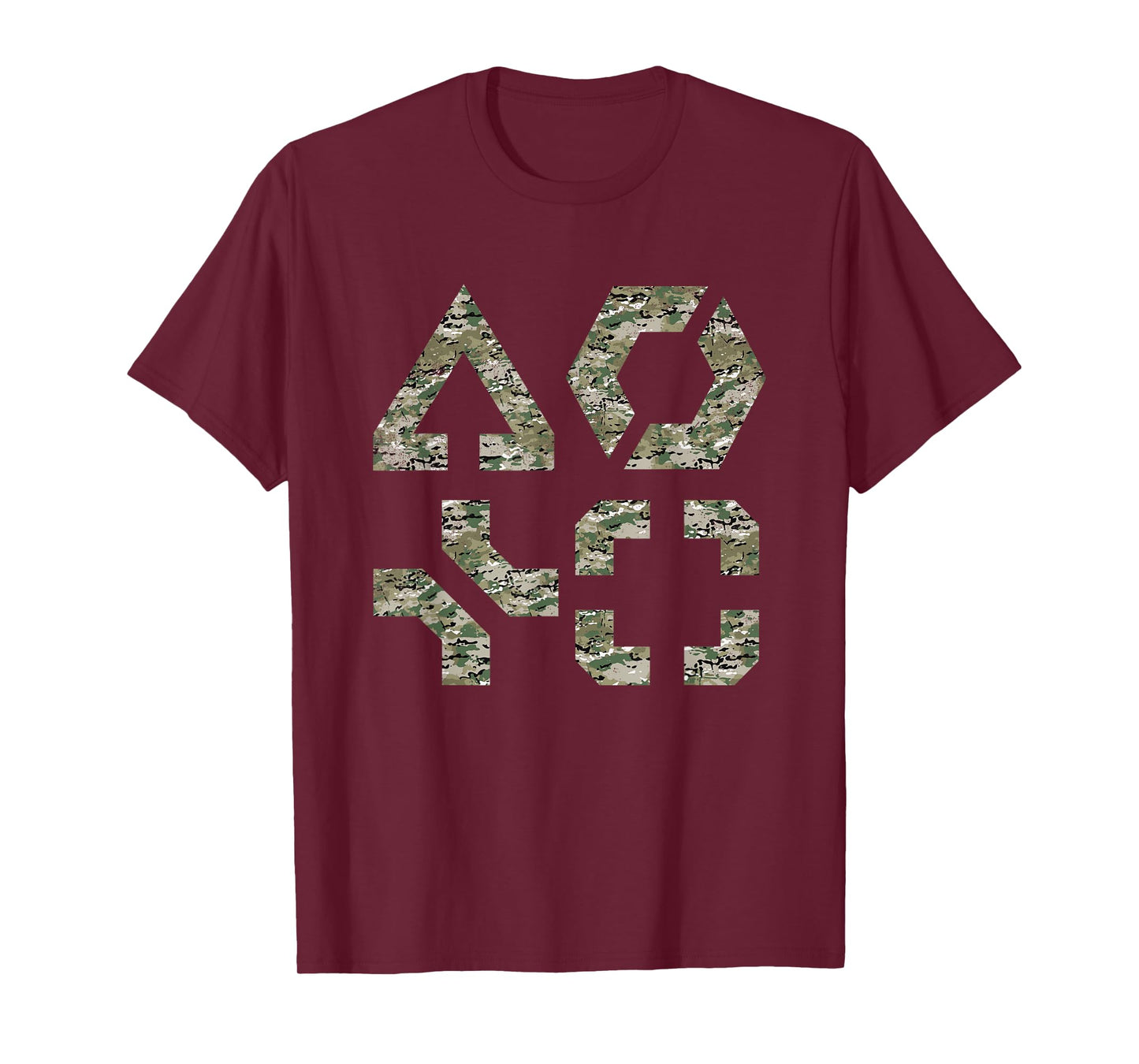 Battlefield Class OCP Army Camouflage Symbol Game Design BF6 T-Shirt