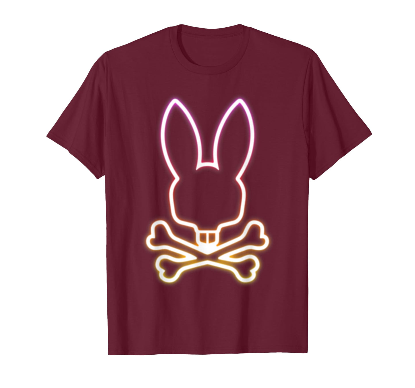 Scary Skull and Bad Crossbones Rabbit Horror Bunny T-Shirt