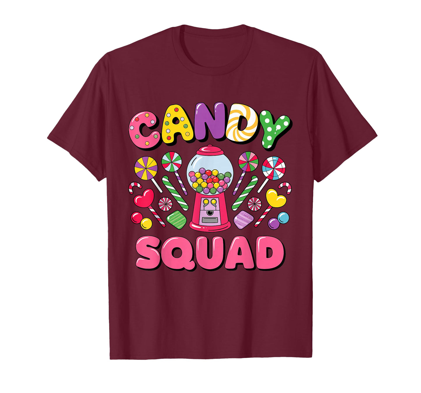 Groovy Candy Squad Sweetie Candy Land Candy Crew Halloween T-Shirt