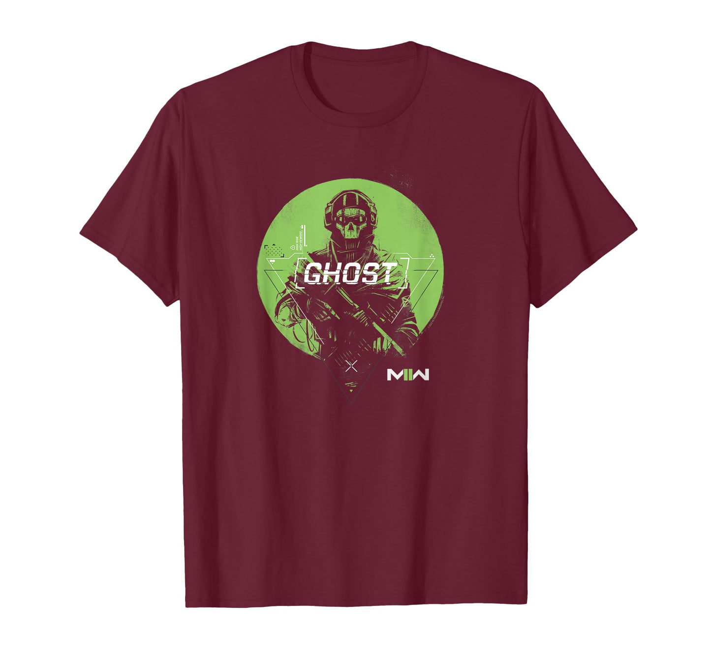 Call of Duty Green Ghost Soldier Gaming T-Shirt