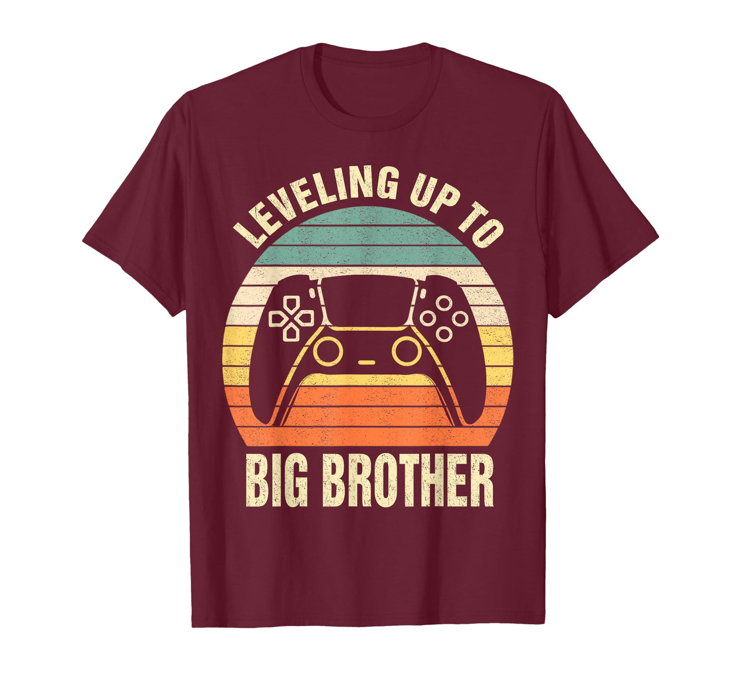 Leveling up to Big Brother 2025 funny gamer boys kids men T-Shirt