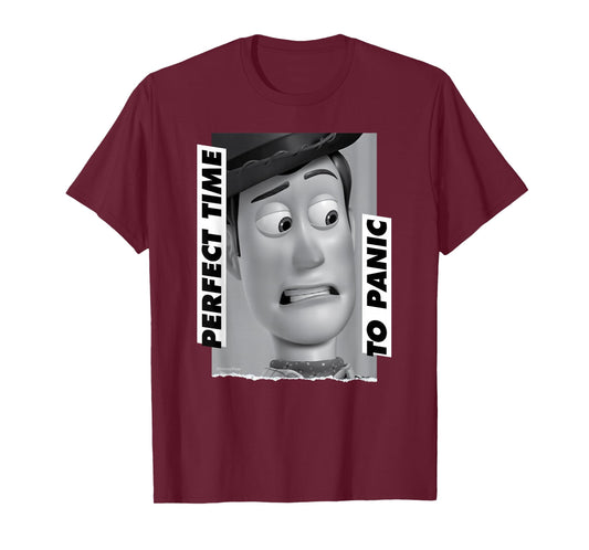 Disney and Pixar's Toy Story Woody Perfect Time to Panic T-Shirt