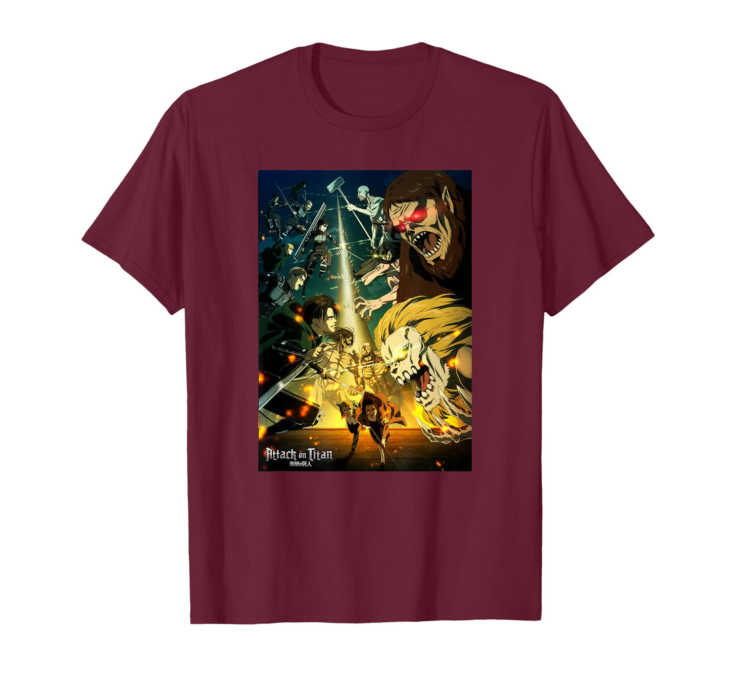 Attack on Titan Season 4 Final Season Poster Anime T-Shirt