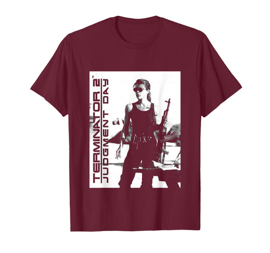 Terminator 2 Judgement Day Sarah Connor T-Shirt