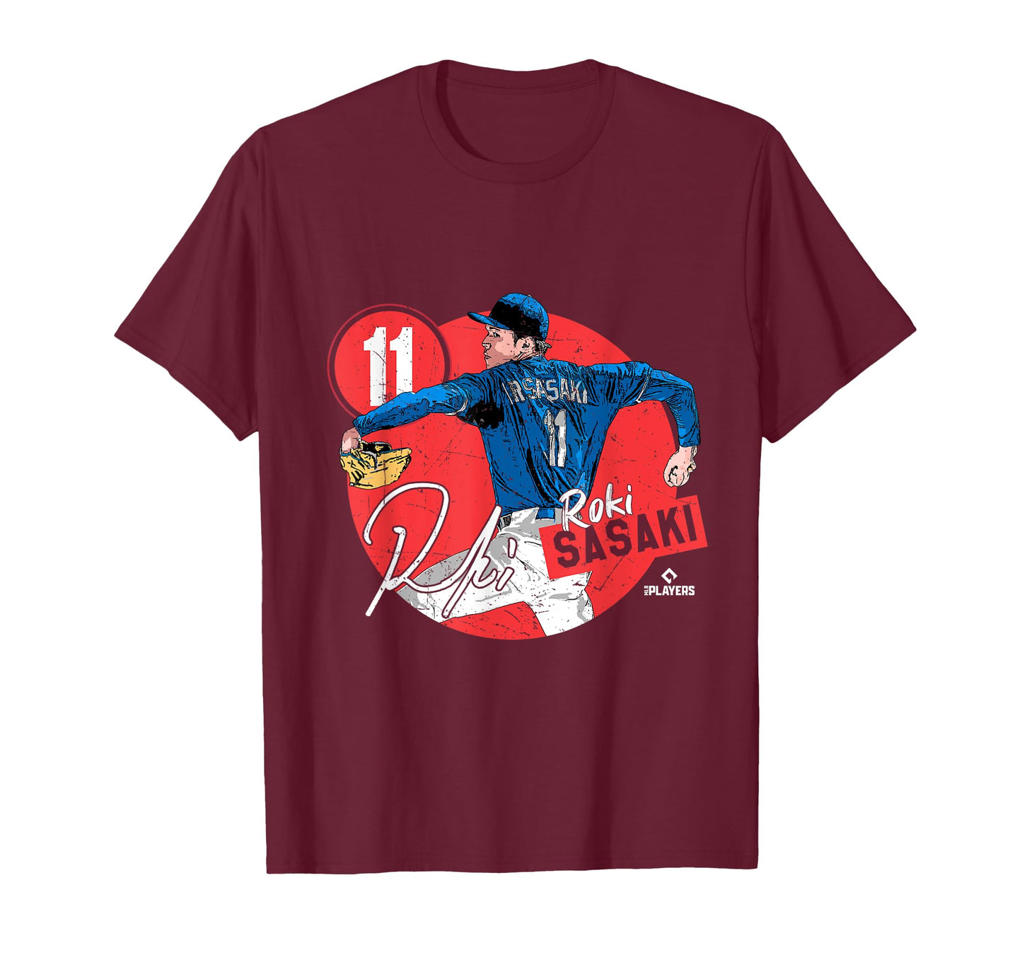 Roki Sasaki | Los Angeles D MLB Baseball Players |MLBROS203M T-Shirt