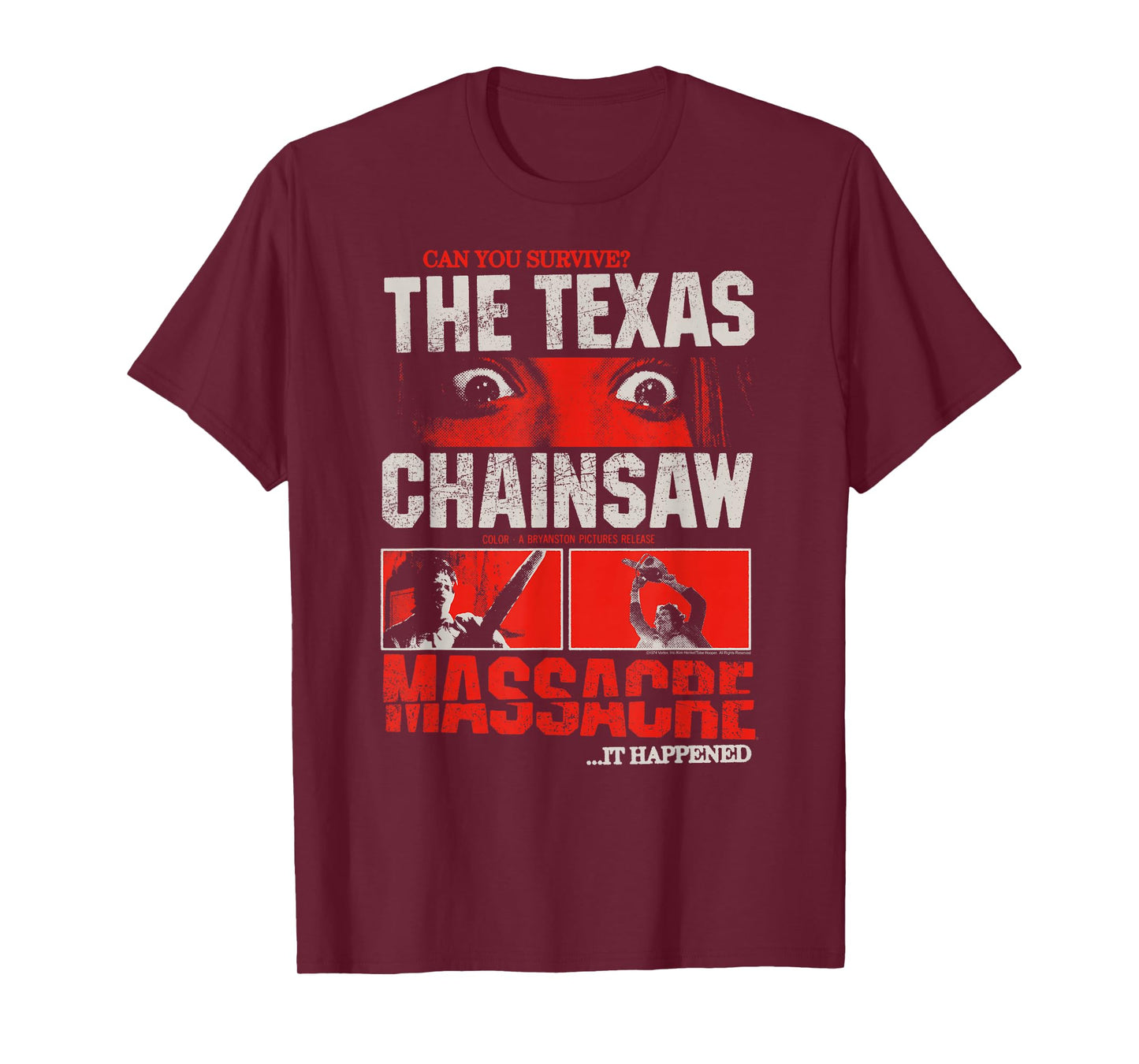 The Texas Chainsaw Massacre Can You Survive Eyes Horror T-Shirt