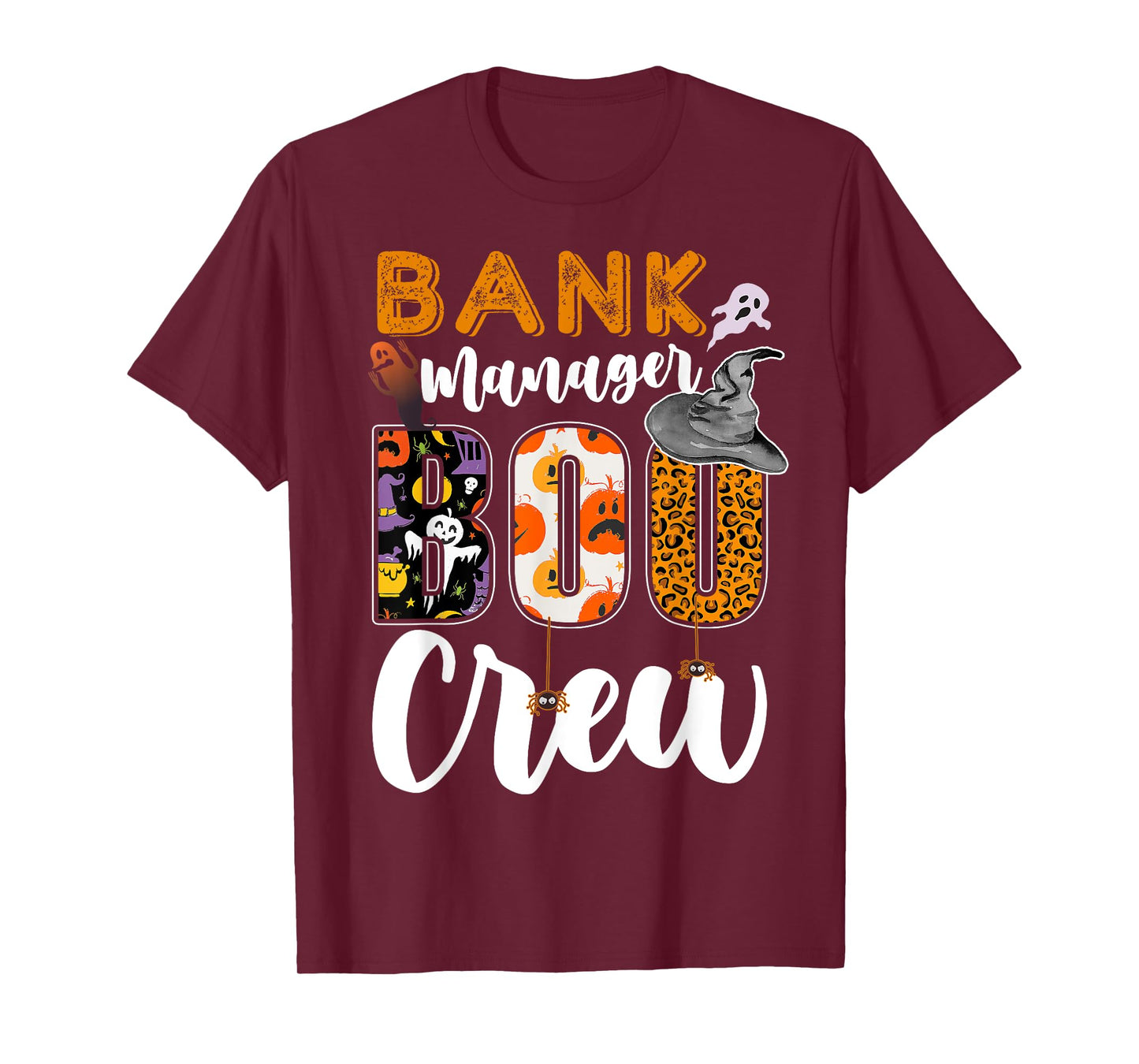 Bank Manager Boo Crew Halloween Matching Banker T-Shirt