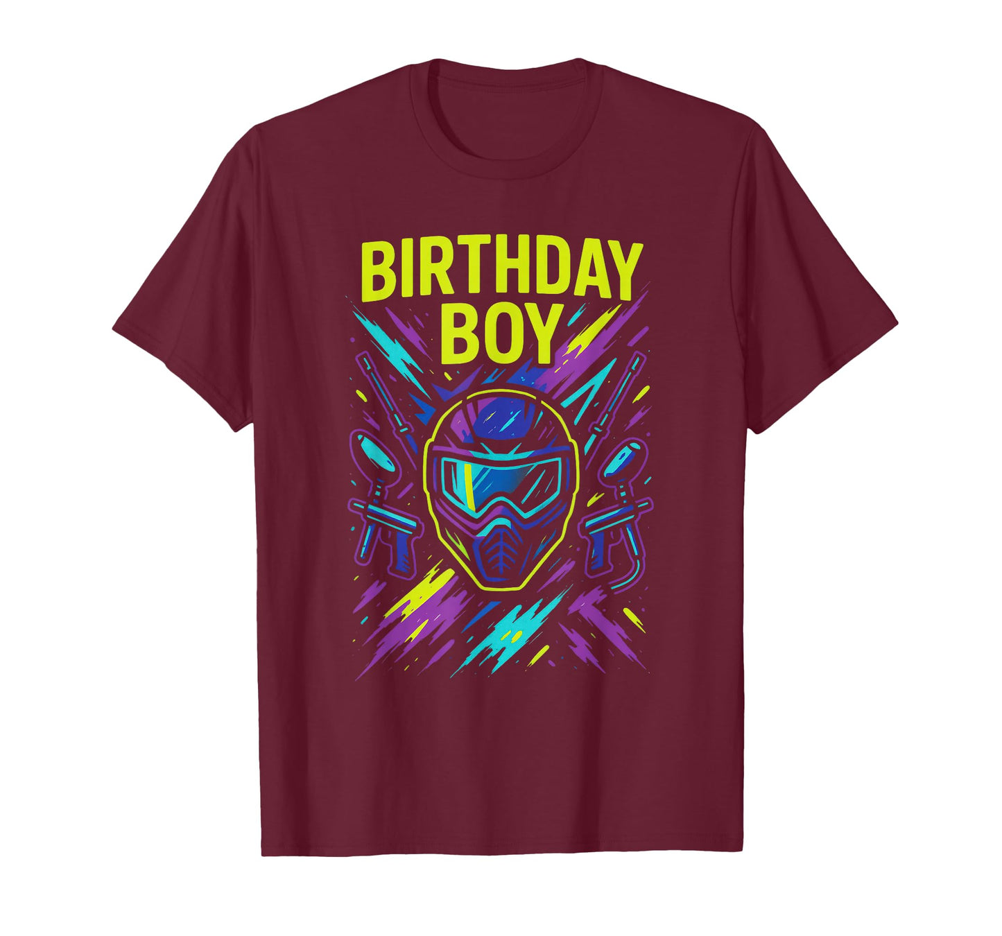 Birthday BOY - Paintball Fun Game Sports T-Shirt