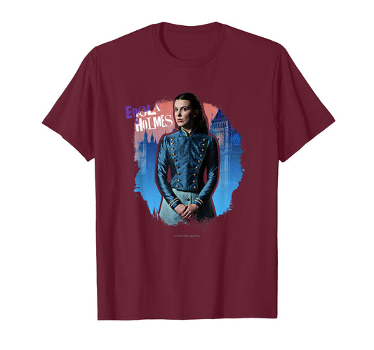 Enola Holmes - Enola (Millie Bobby Brown) in London T-Shirt