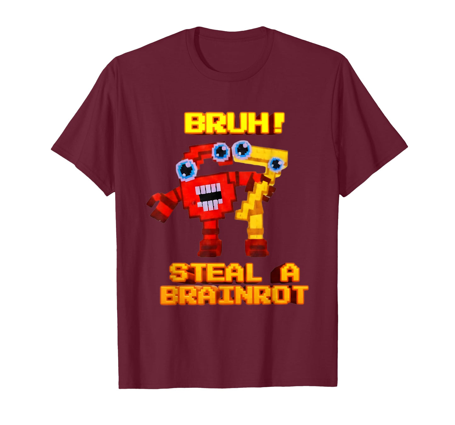67 Six Seven 6-7 - Funny Steal Brainrot Kids Gaming Meme T-Shirt