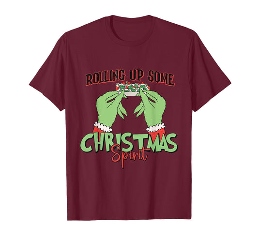 Rolling Up Some Christmas Spirit Xmas Tree Cakes T-Shirt