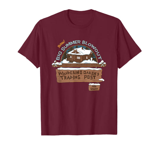 Disney Frozen Wandering Oaken's Trading Post Vintage Logo T-Shirt