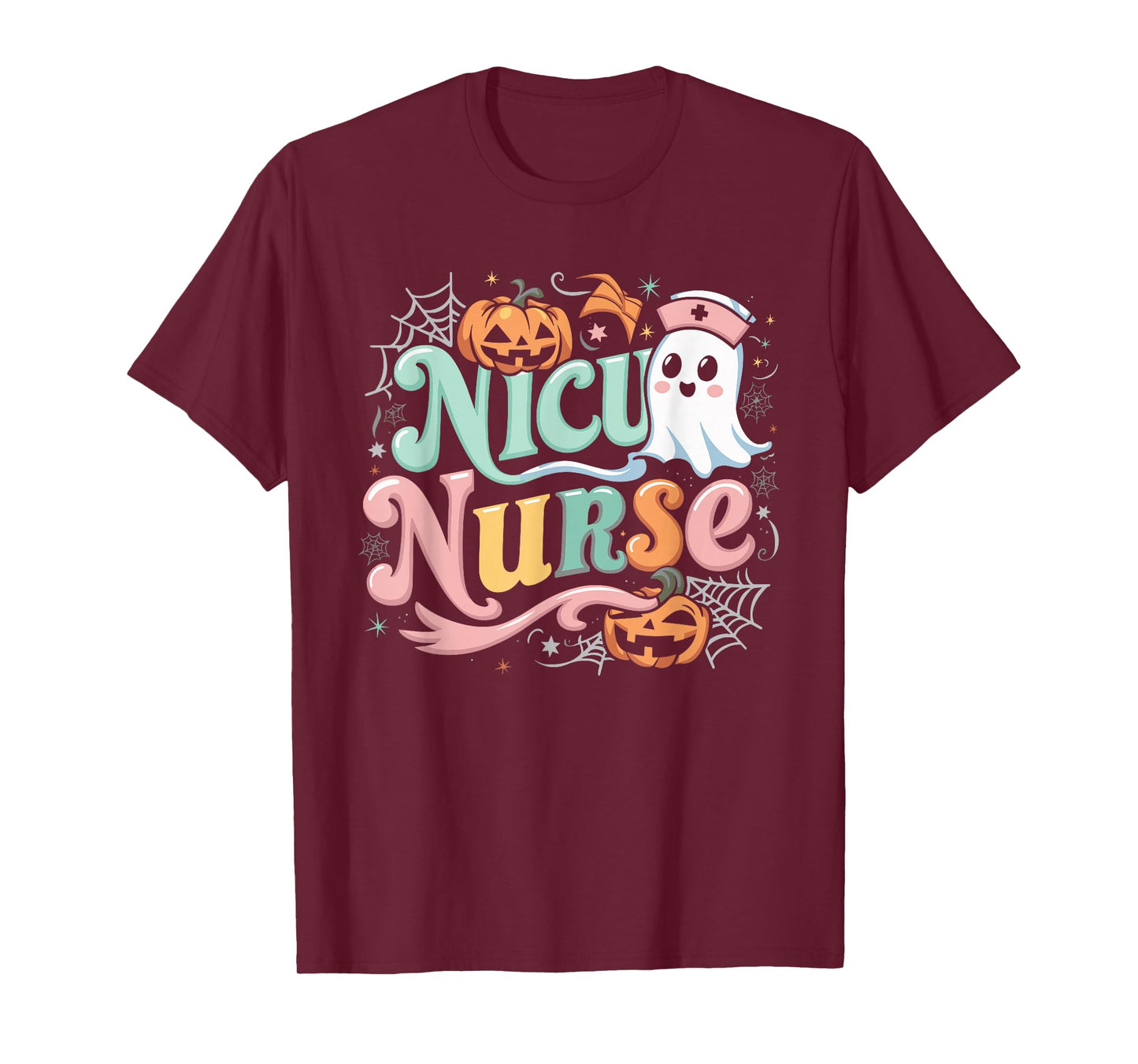 NICU Nurse Infant Care Halloween Costume T-Shirt