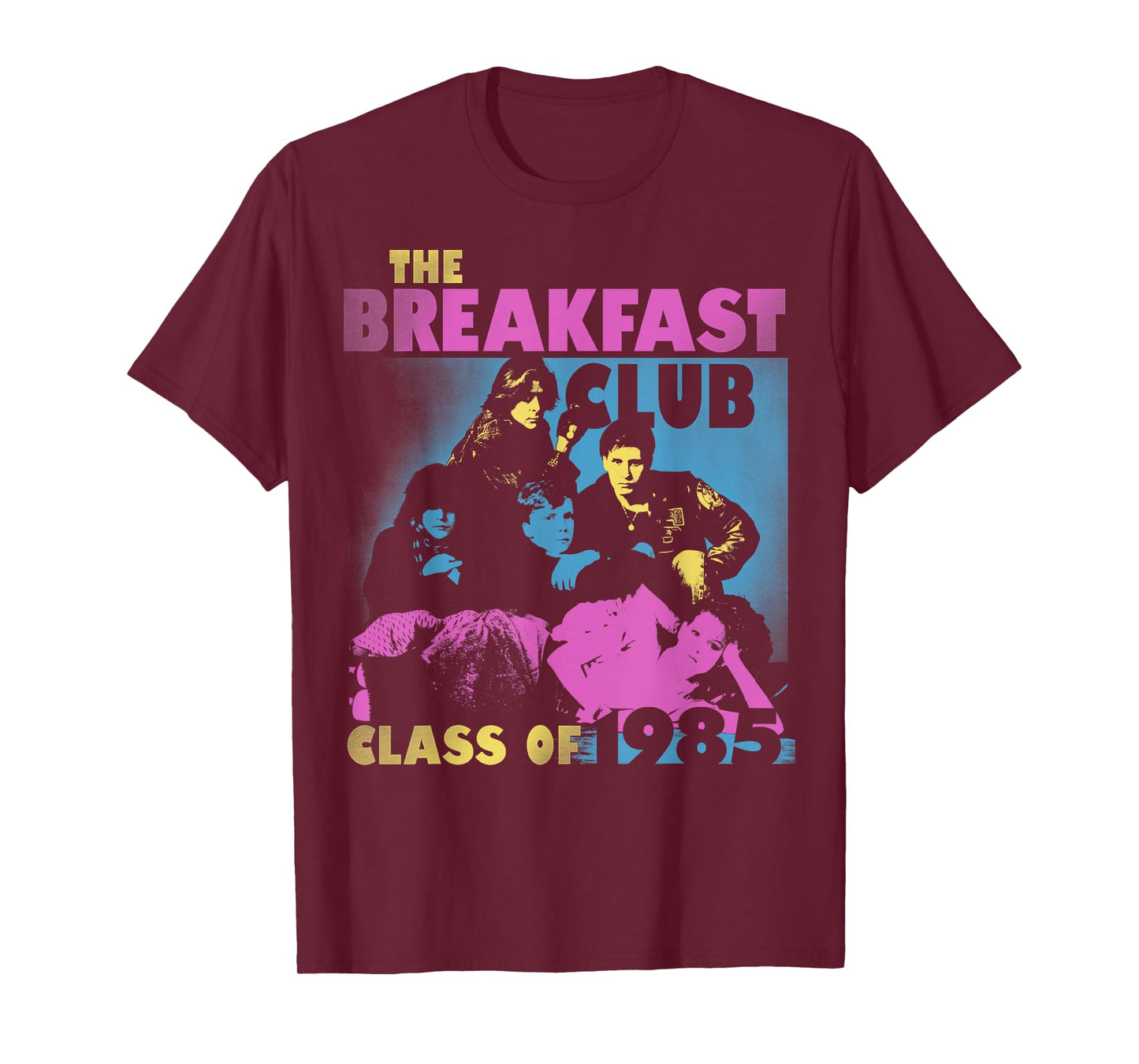 Breakfast Club Class of '85 Stencil Portrait T-Shirt