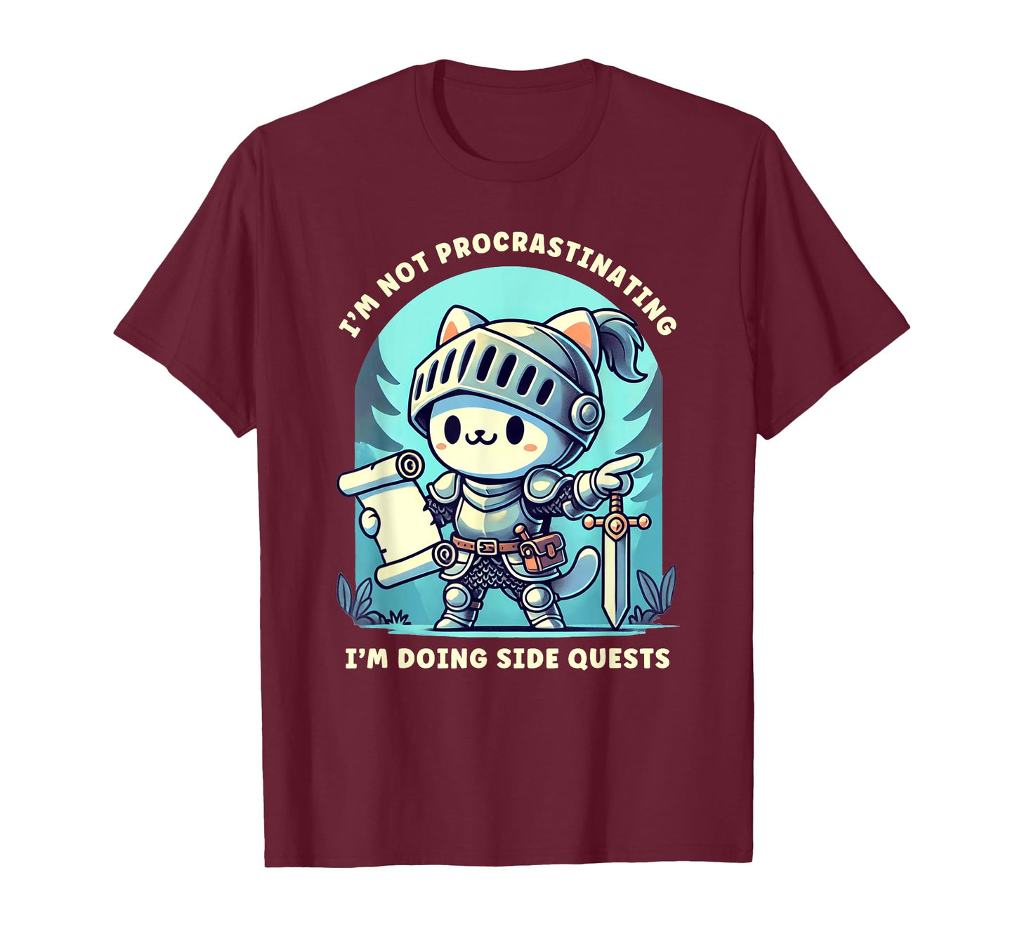 I'm Not Procrastinating I'm Doing Side Quests Gamer T-Shirt