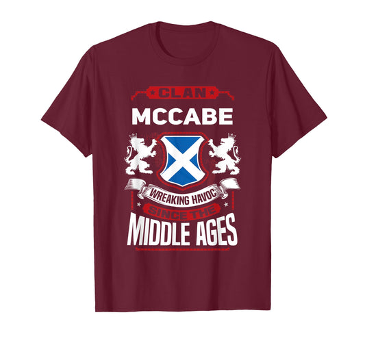 Clan McCabe Scottish Surname Family Reunion Scotland T-Shirt