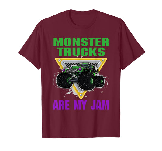 Monster Trucks Are My Jam T-Shirt