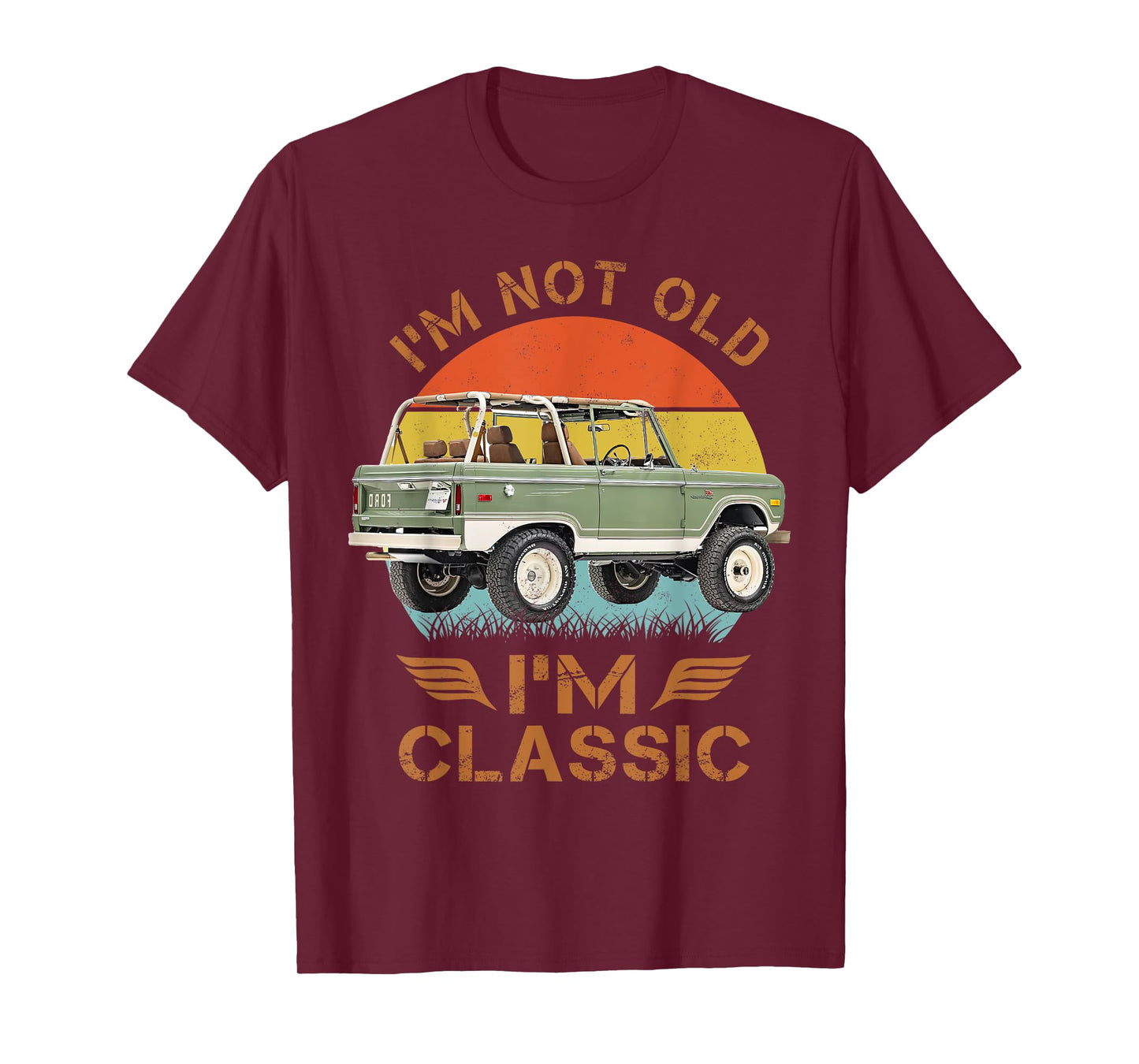 Classic bronco 1969 green T-Shirt