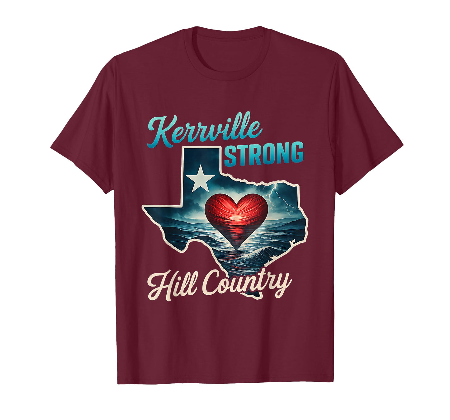 Texas Strong Kerrville Strong Hill Country Texas Support T-Shirt