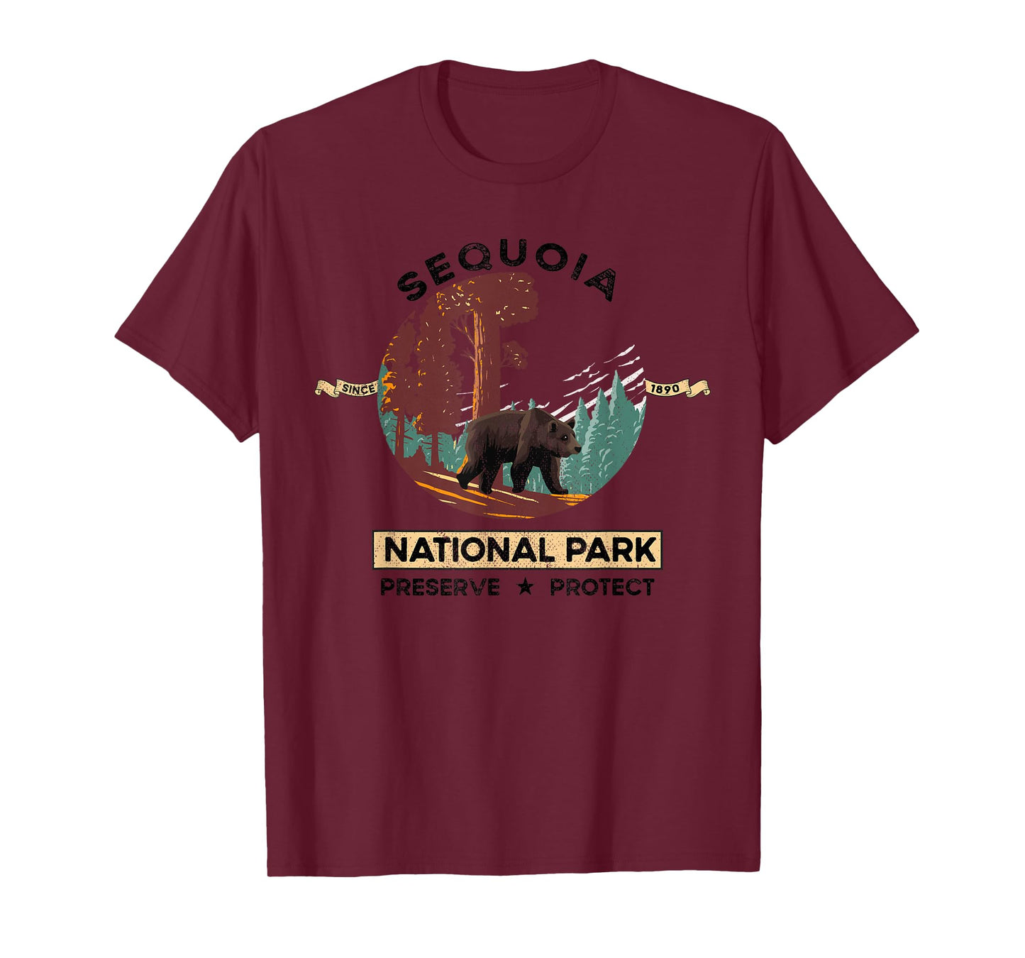 California National Park Tshirt Sequoia National Park T-Shirt