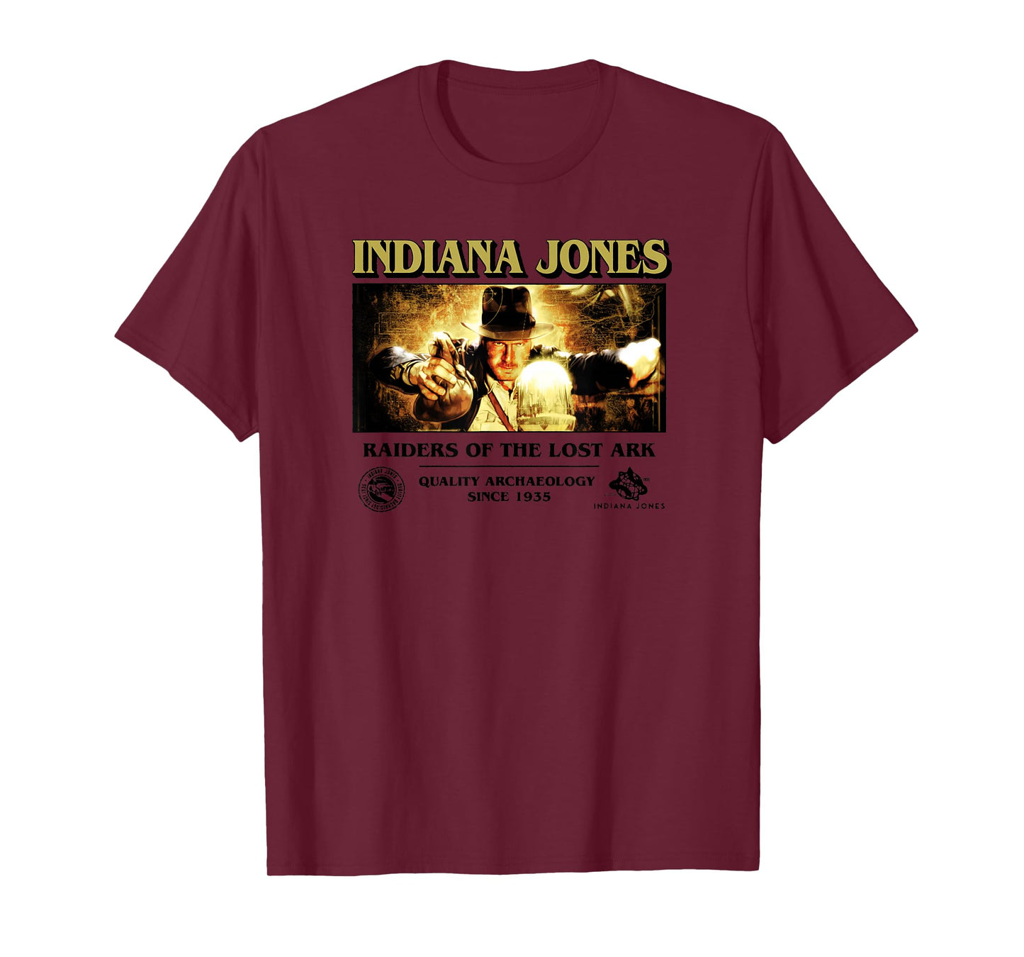 Indiana Jones Raiders of The Lost Ark Quality Archaeology T-Shirt
