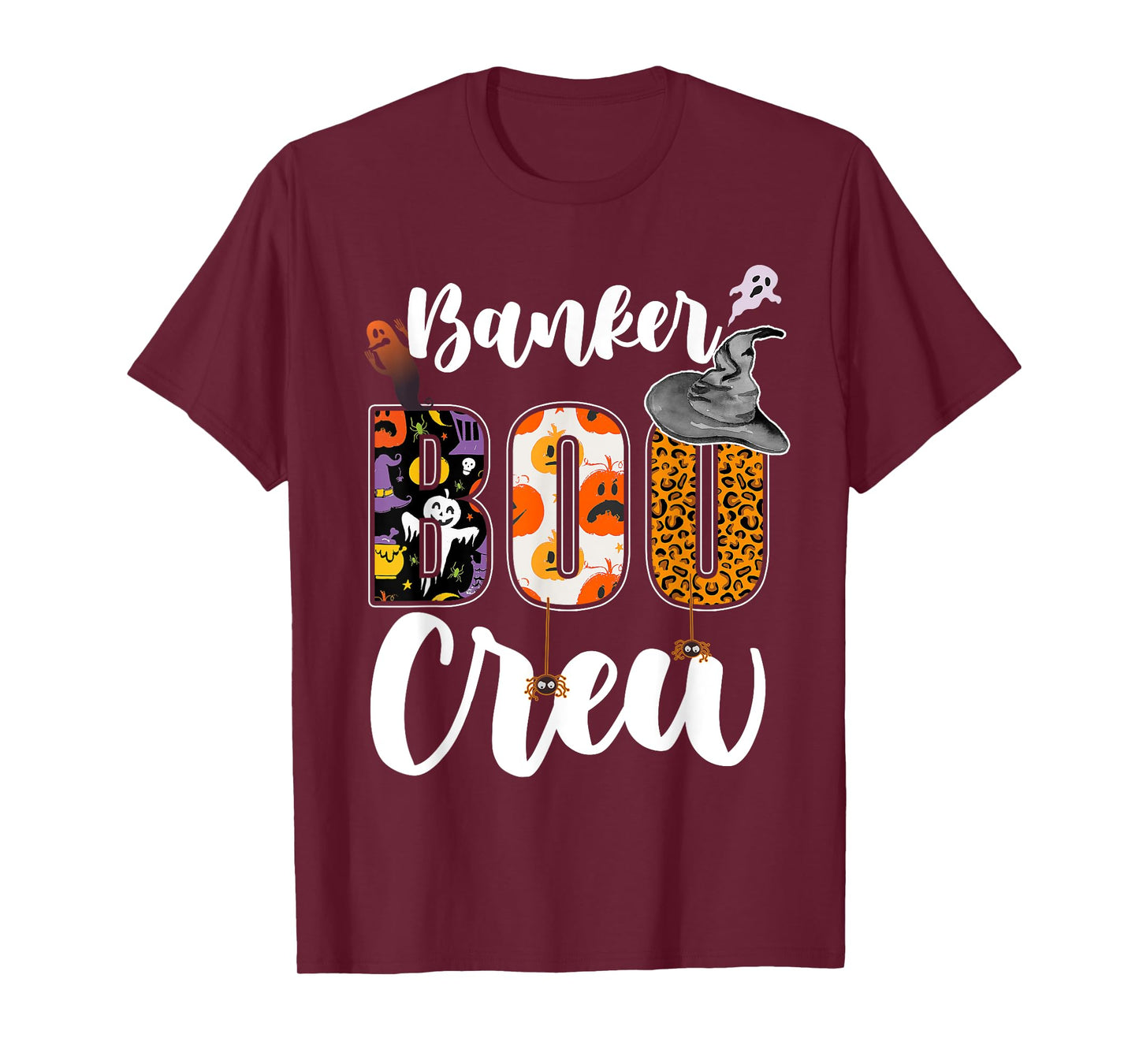 Banker Boo Crew Halloween Matching Banking T-Shirt