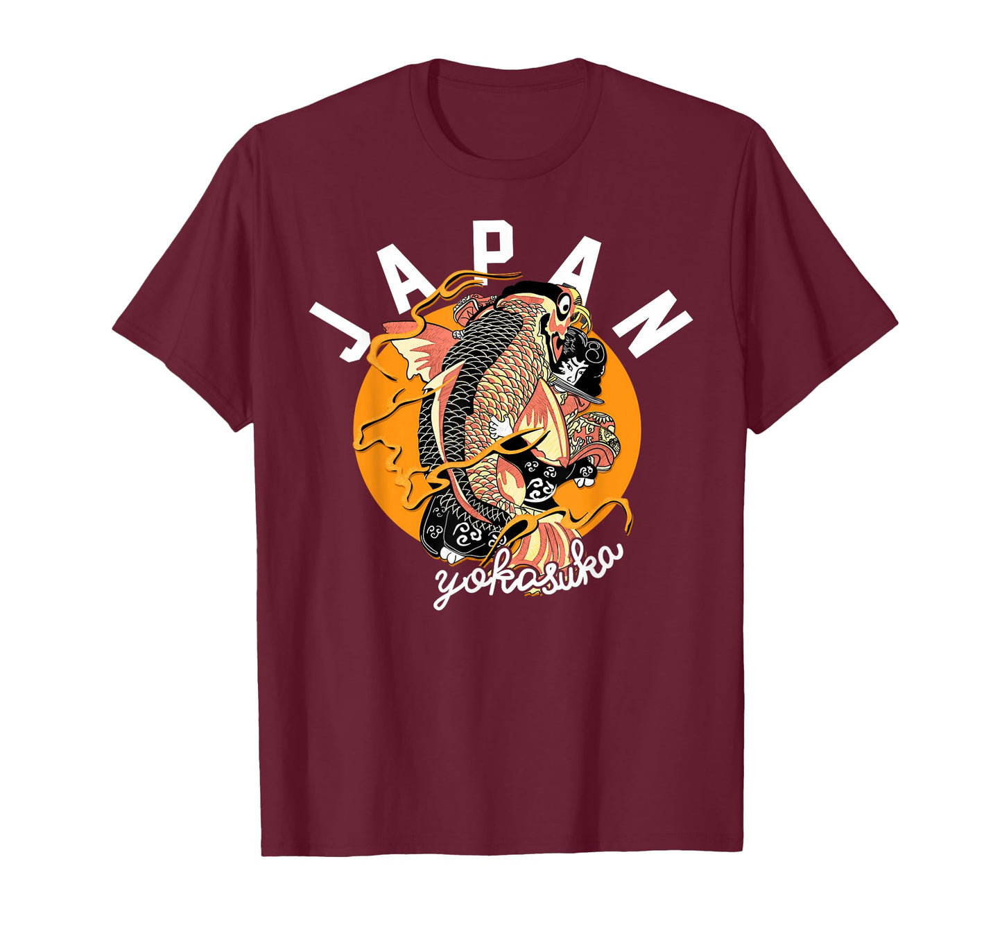 Yokosuka Japan Shirt Koi Fish Japanese T-Shirt T-Shirt