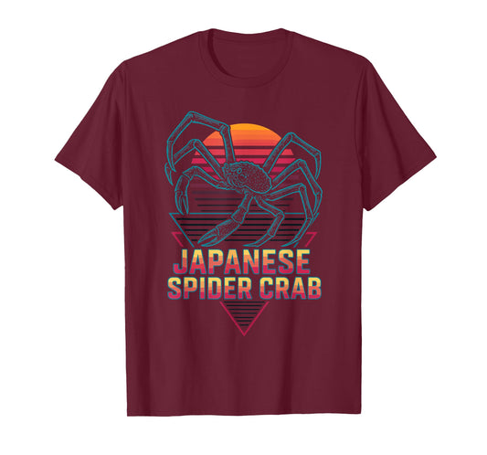 Japanese Spider Crab Retro T-Shirt