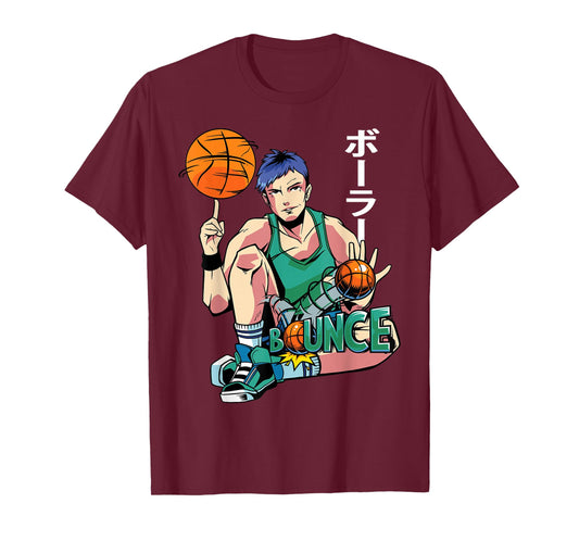 Anime Basketball - Japanese Aesthetics - Otaku - Manga T-Shirt